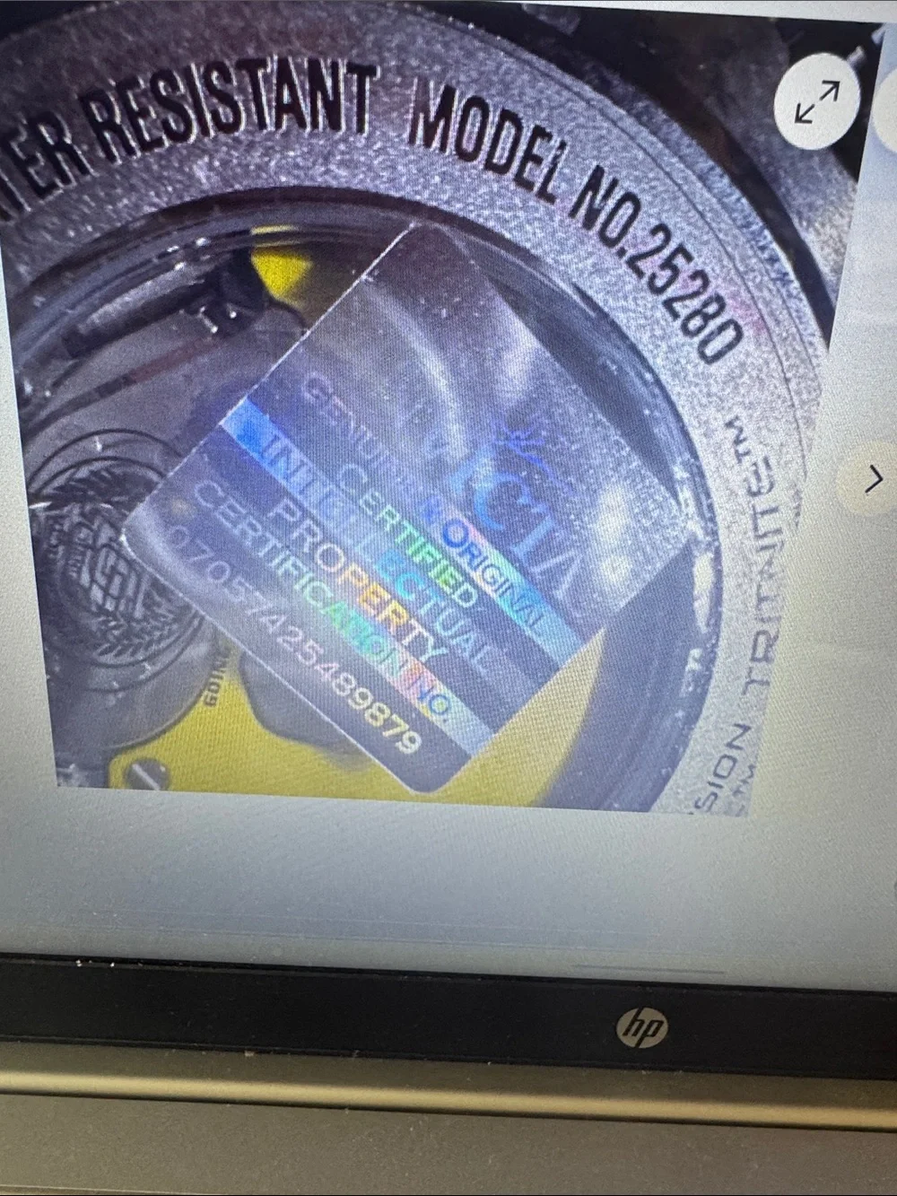 25280 S1 Rally invicta genuine original certified number 07057425489879
